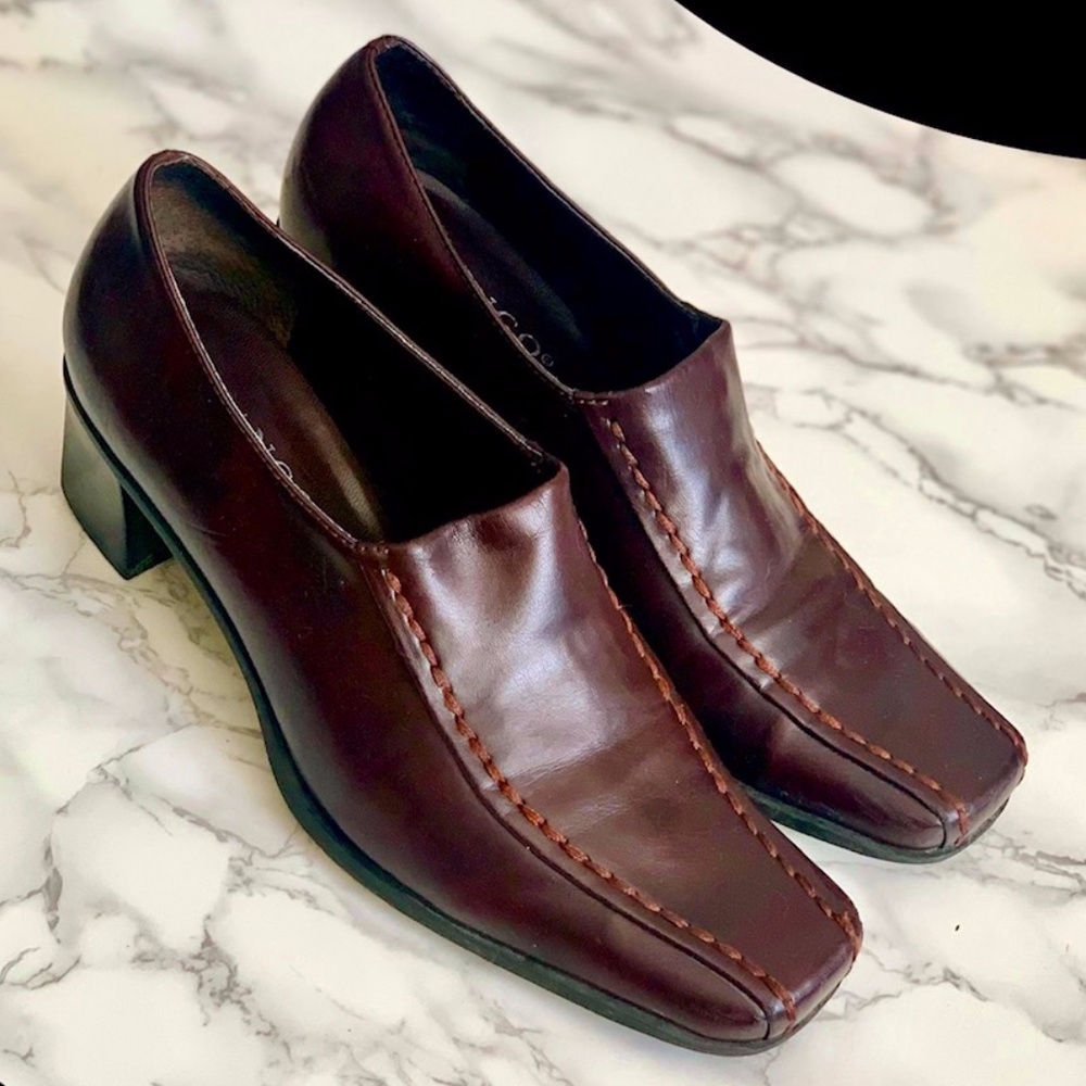 Franco Sarto Square Toe Pumps SIZE 7M